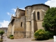 Photo suivante de Sauveterre-de-Guyenne Le chevet de l'église Notre-dame du XIVe siècle.