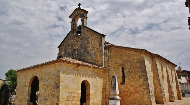 :église St Brice - Vignonet