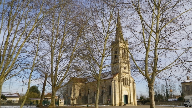 'église Sainte Marie XIXème. - Virelade