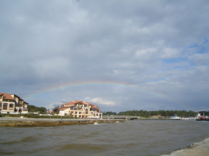 Arc en ciel sur Capbreton