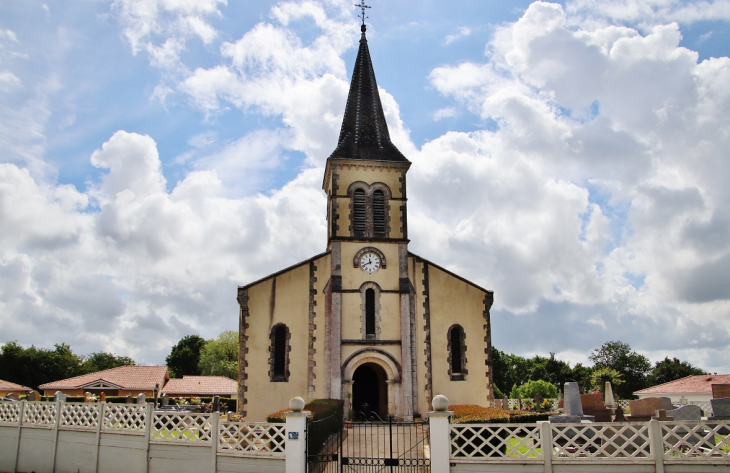 L'église - Castaignos-Souslens