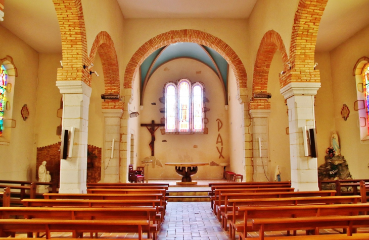 L'église - Castaignos-Souslens