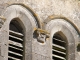 Détail : chapiteaux du clocher de l'église Saint-Barthélémy.