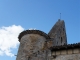 le-clocher-mur-de-l-eglise-saint-jean-baptiste et sa tour escalier.