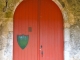 Le portail de l'église Sainte-Meille.