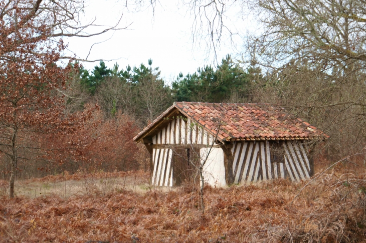 Architecture rurale aux alentours d'Estampon. - Losse