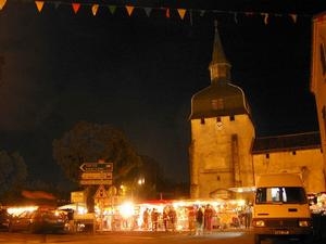 Marché de nuit. - Magescq