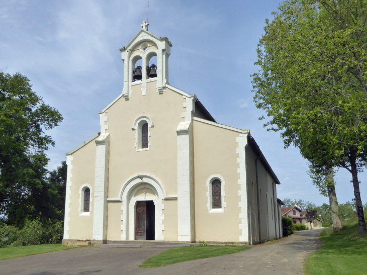 L'église de Miramont - Miramont-Sensacq