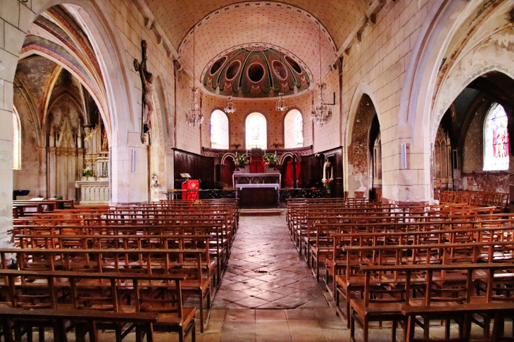 Interrieure de L'église - Montfort-en-Chalosse