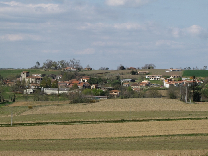 Vue panoramique du village - Saint-Aubin