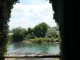 Photo suivante de Sorde-l'Abbaye le cryptoportique de l'abbaye : vue sur le gave