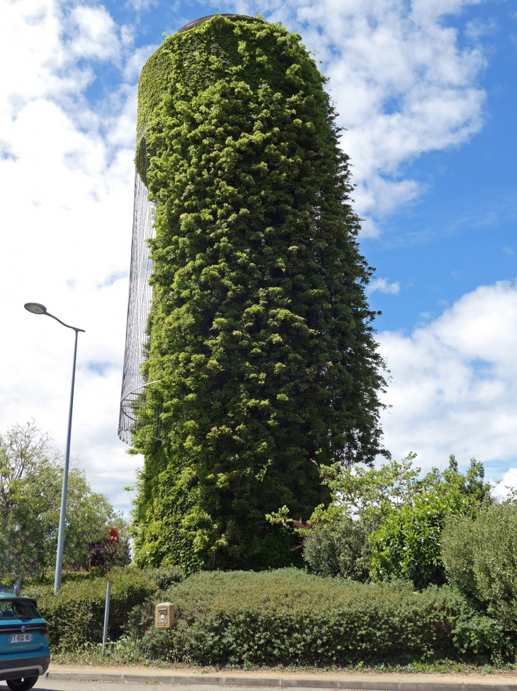 Le château d'eau végétalisé - Villeneuve-de-Marsan