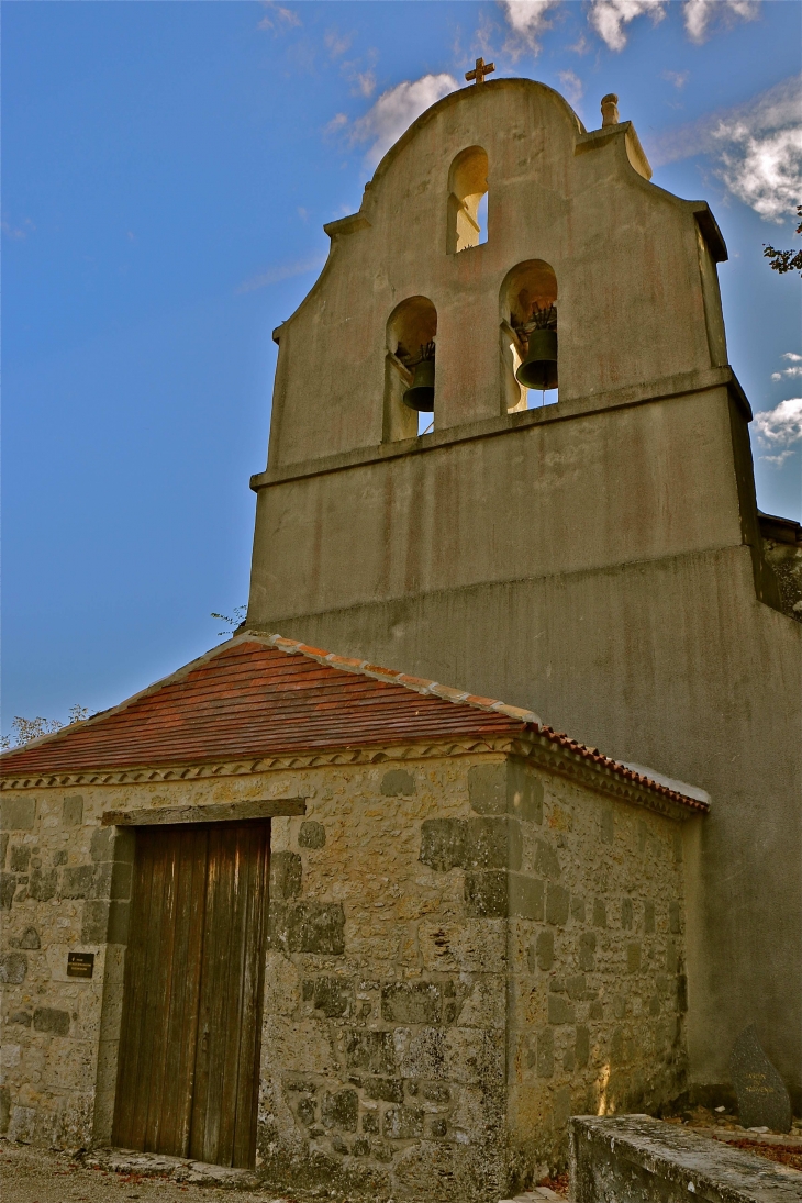 L'église Saint Saturnin, romane - Agnac
