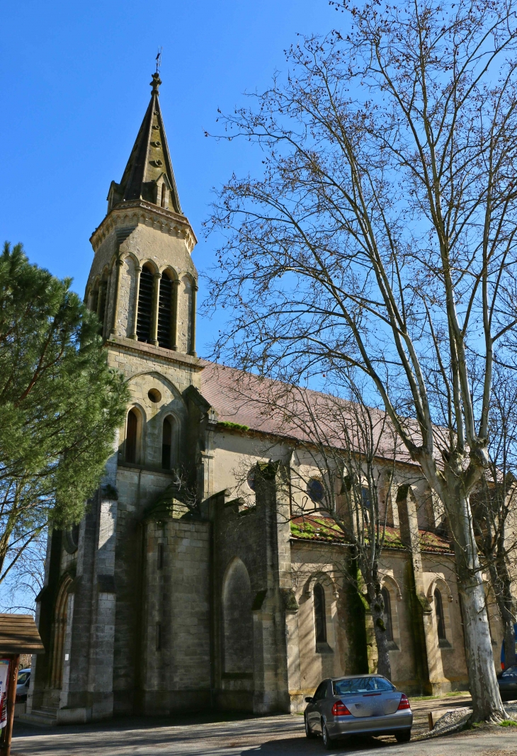 L'église Notre Dame. - Barbaste