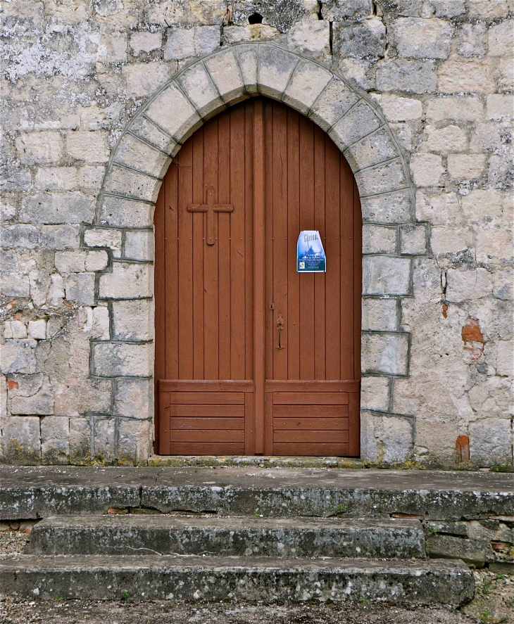 A Cauzac le Vieux. Eglise Saint Clair.