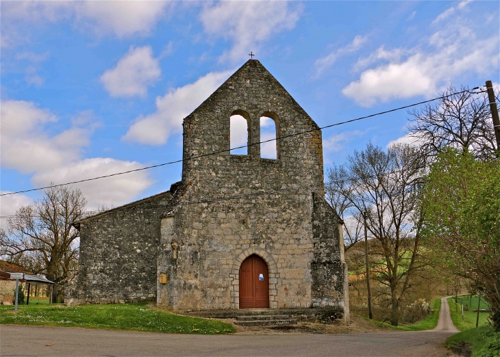 A Cauzac le Vieux. Eglise Saint Clair.