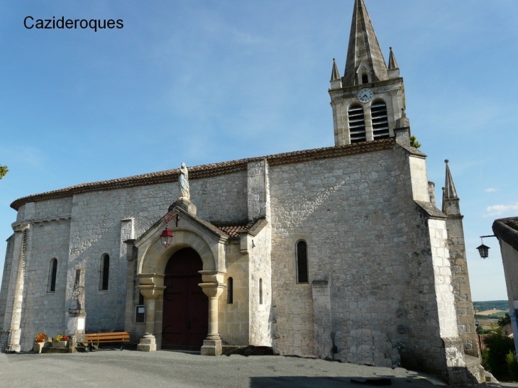 Eglise de Cazideroque