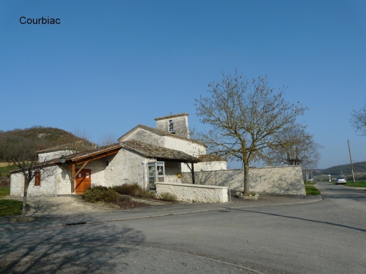 L'église - Courbiac