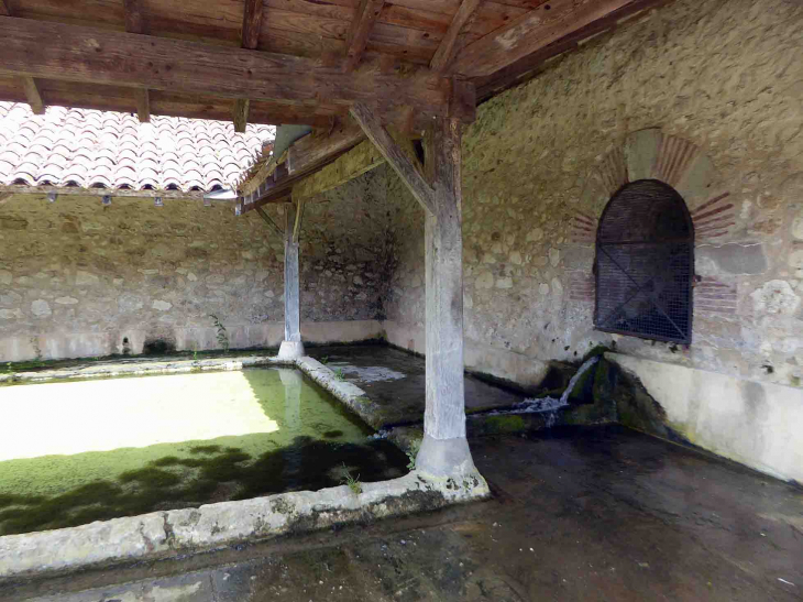 Dans le lavoir - Cuq