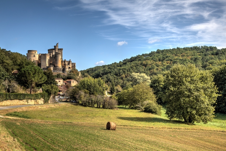 Le château de Bonaguil - vue 1 - Fumel