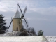 Neige au Moulin de Gibra