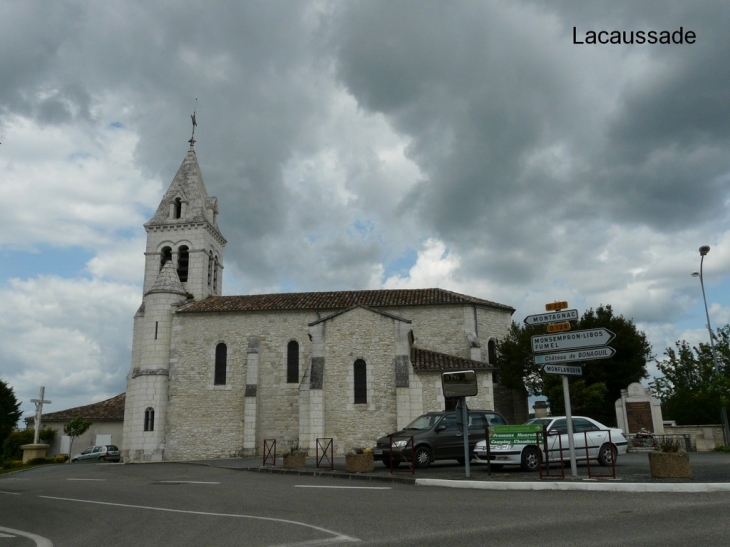 L'église - Lacaussade