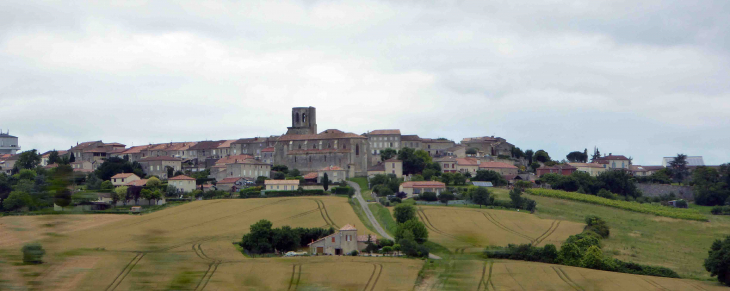 Vue sur le village - Laplume