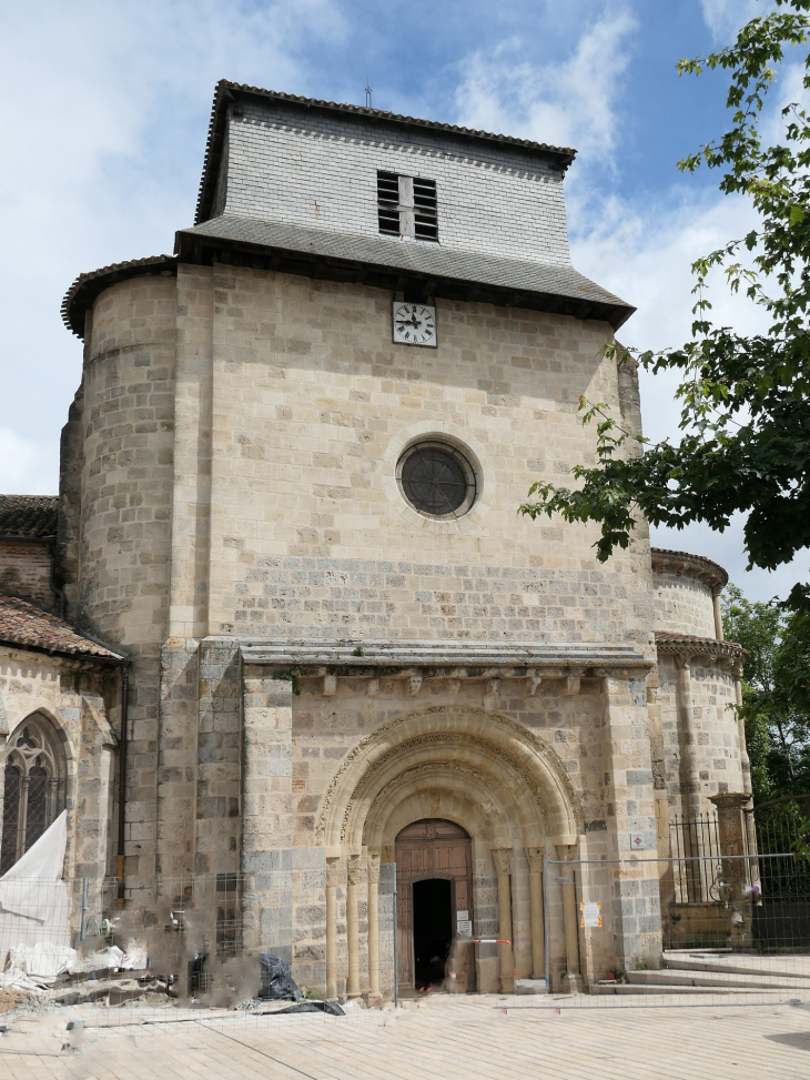 La collégiale Saint Vincent - Le Mas-d'Agenais