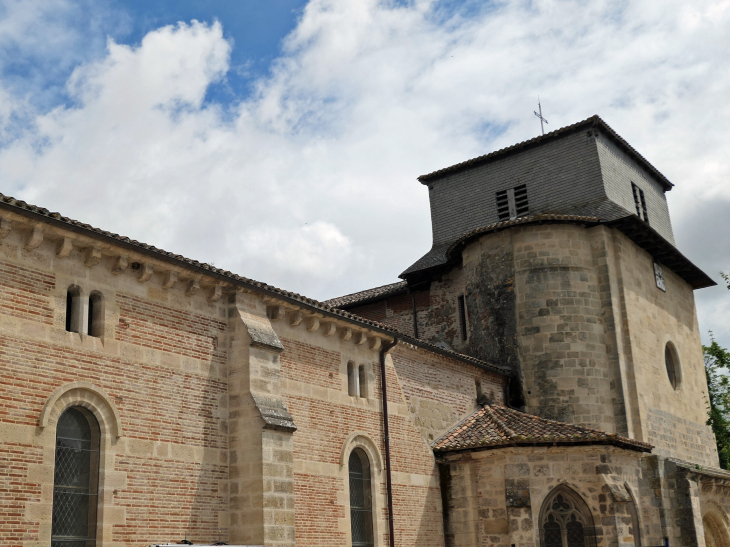 La collégiale Saint Vincent - Le Mas-d'Agenais