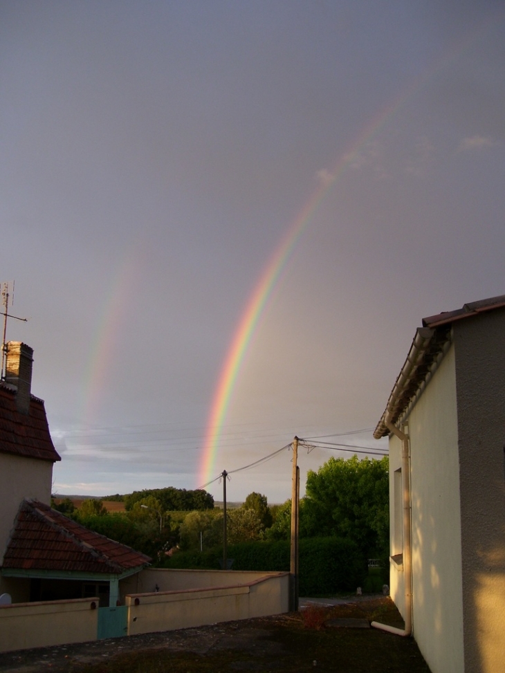 Arc en ciel sur Lévignac - Lévignac-de-Guyenne