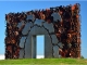 La Porte du Temps Sculpture de Jean-Pierre Dall'anese