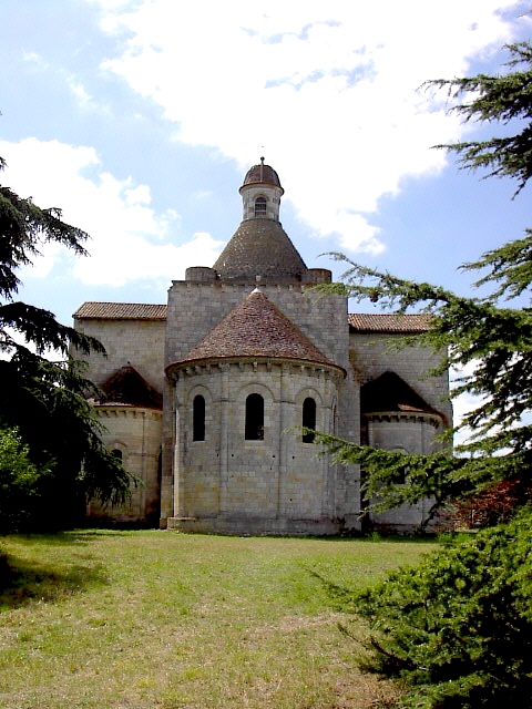 L'ancien prieuré, par derrière - Moirax