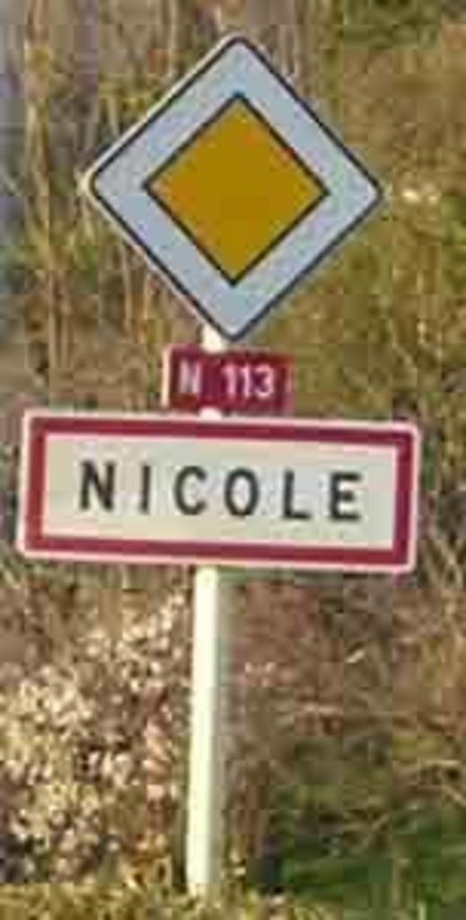 Panneau - Nicole