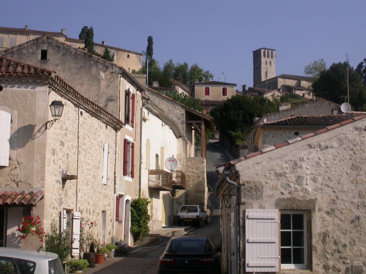 Vue du village - Poudenas