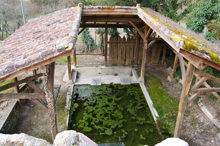 Le lavoir. - Poudenas