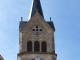 Photo suivante de Prayssas Le clocher de l'église Saint-Jean-Baptiste.