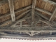 Photo suivante de Saint-Astier Charpente du porche de l'église.
