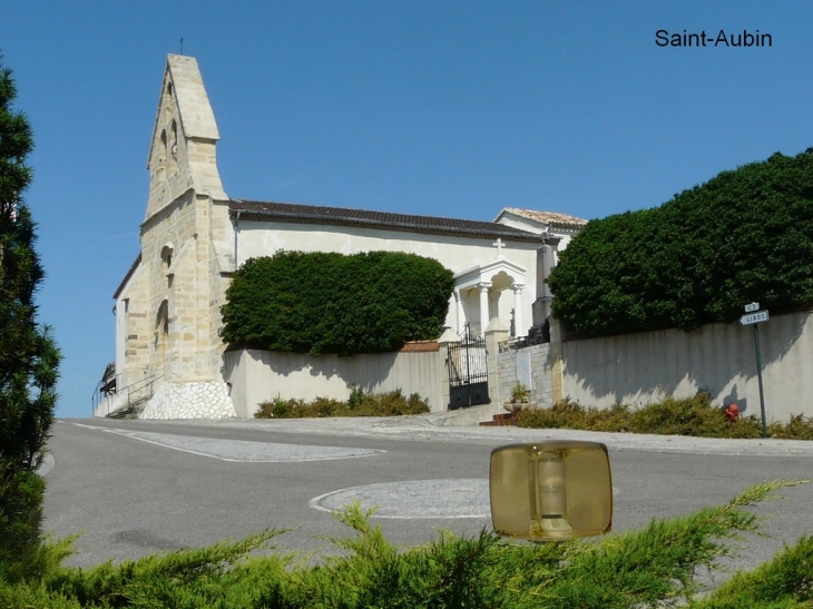 L'église - Saint-Aubin