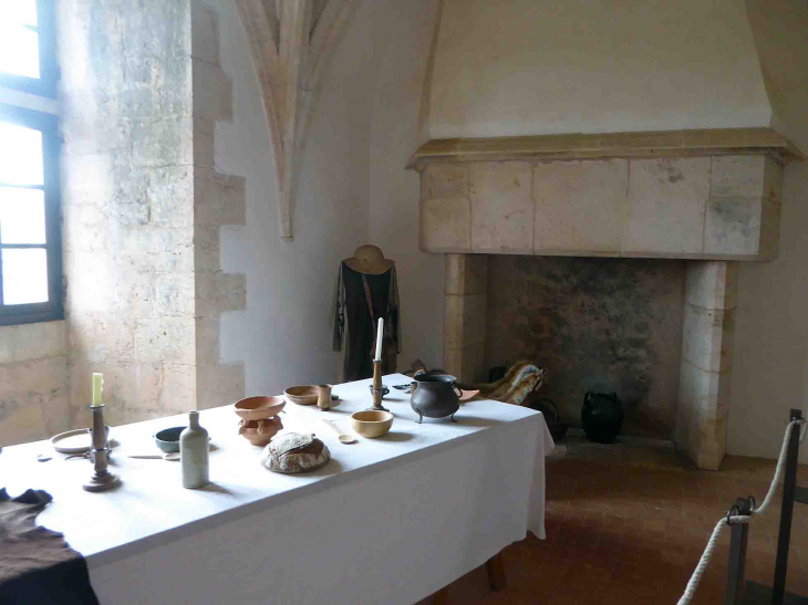 Château de Bonaguil : la grande salle du logis - Saint-Front-sur-Lémance