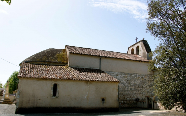 Façade latérale nord. - Saint-Martin-de-Villeréal