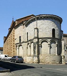 Chevet église - Sainte-Livrade-sur-Lot