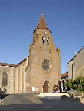 Facade église - Sainte-Livrade-sur-Lot