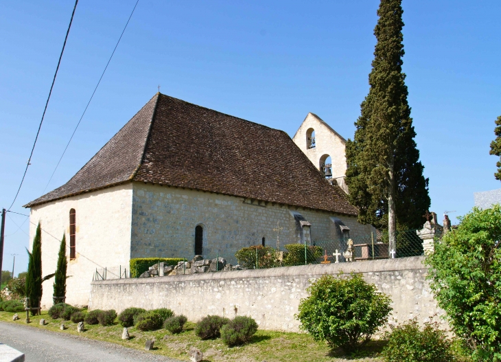 Façade latérale nord. - Tourliac