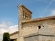 Photo précédente de Tournon-d'Agenais Eglise Saint-André de Carabaisse - Façade Sud et son clocher Mur