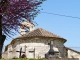 Le chevet de la chapelle Saint Clair à Parisot.