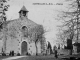 L'église Saint Jean Baptiste, vers 1905 (carte postale ancienne).