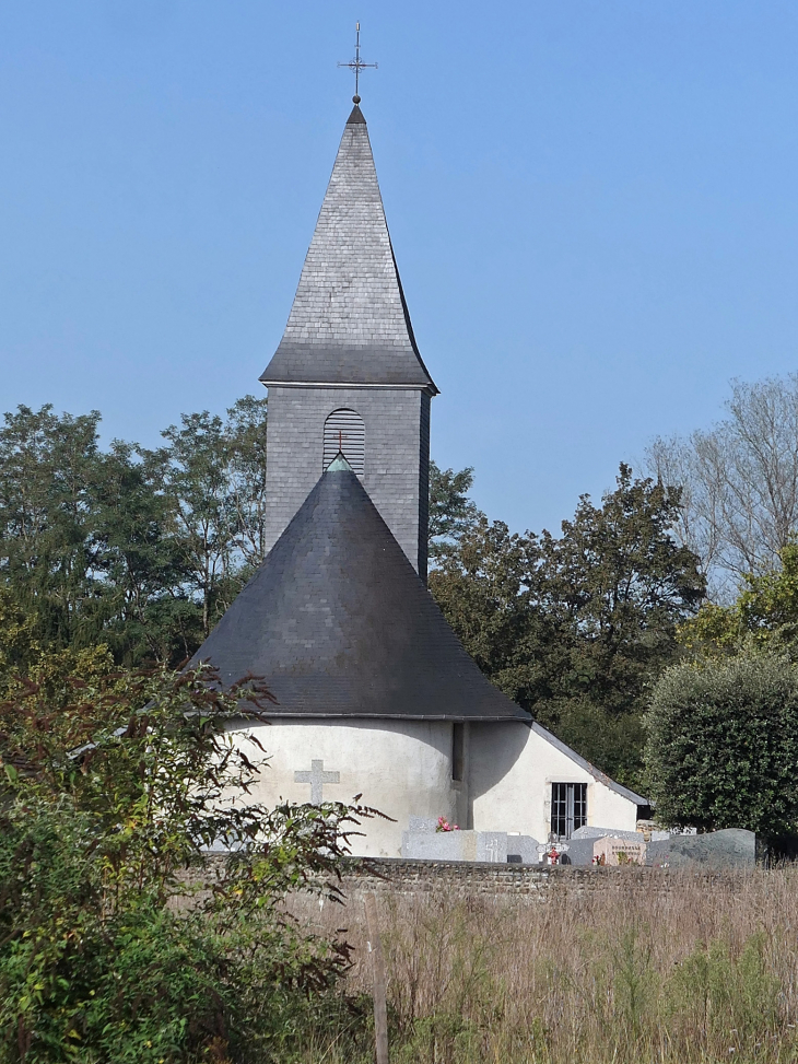 Le chevet de l'église - Abidos