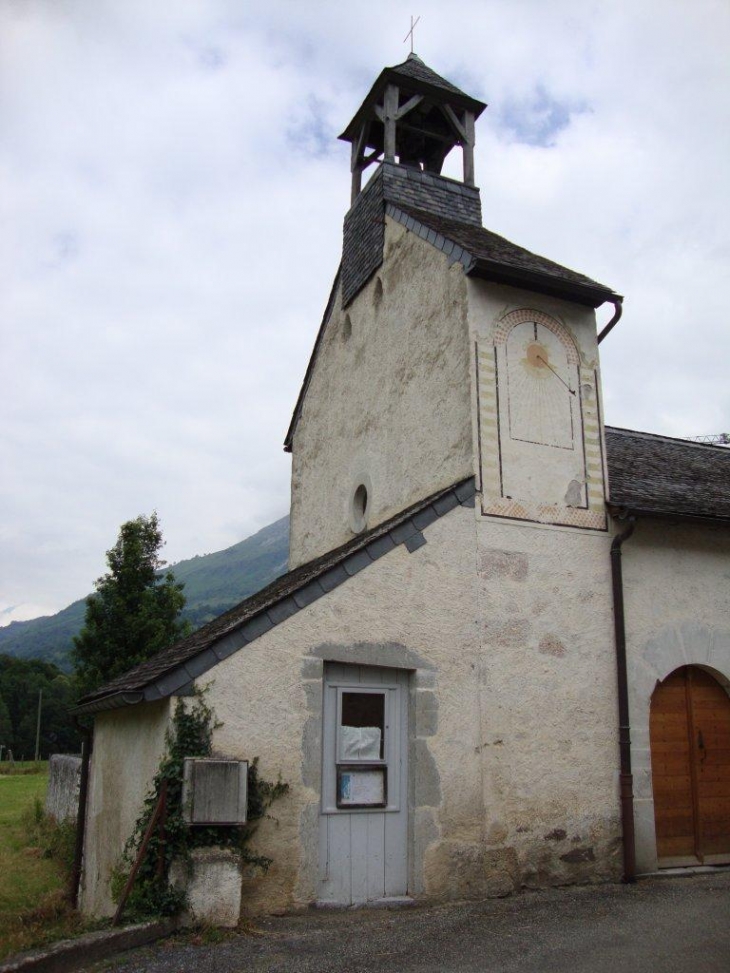 Accous (64490) à Jouers,  chapelle Saint-Saturnin