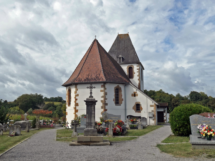 Camou : l'église - Aïcirits-Camou-Suhast