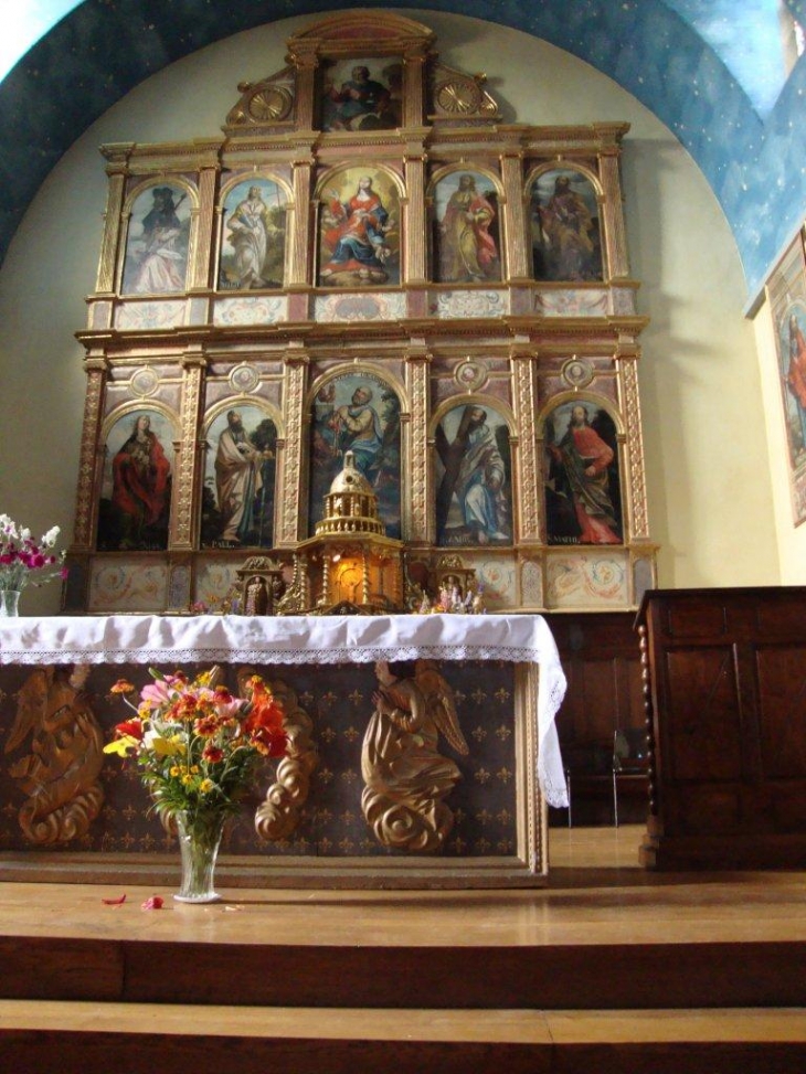 Arette (64570) église: retable